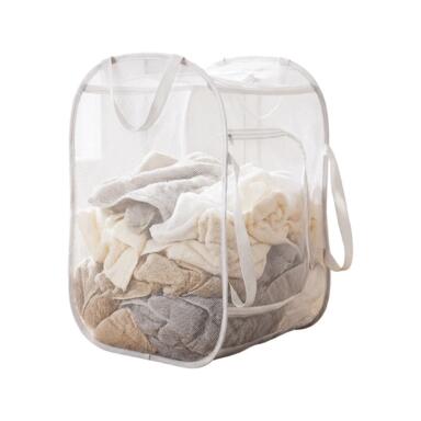 HAMPER FABRIC GRY
