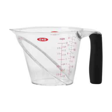 OXO Good Grips 2  Plastic Clear Angled Measuring Cup