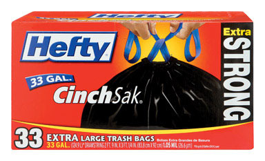 TRASH BAG HEFTY 33GLBX33