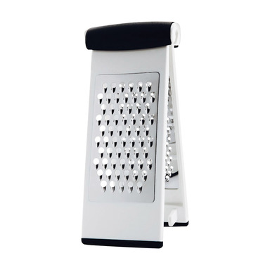 OXO Good Grips 3- in. W X 9 in. L Silver/White/Black Stainless Steel Multi-Grater