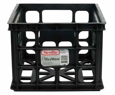 Crate 10.5"hx15.75"w Blk