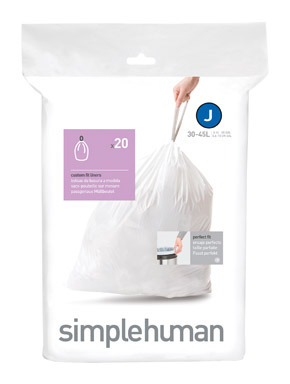 SIMPLEHUMAN LINER J 20PK