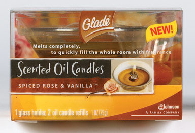 OIL CANDLE/HOLDR VANILLA