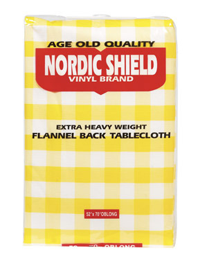 Tablecloth Vinyl Flnl Bk