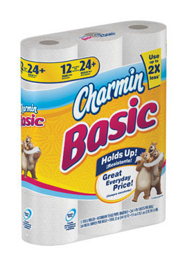 CHARMIN BASIC TP 12PK