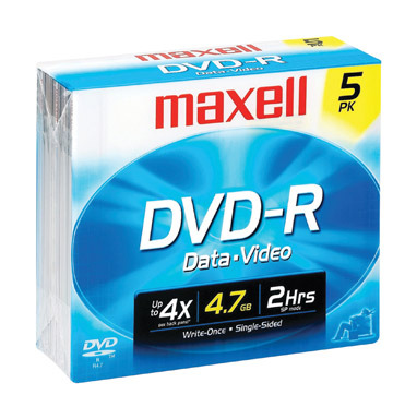 Dvd-r 4.7gb 5pk