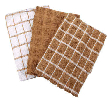 Kitchen Towel Mocha3-pk