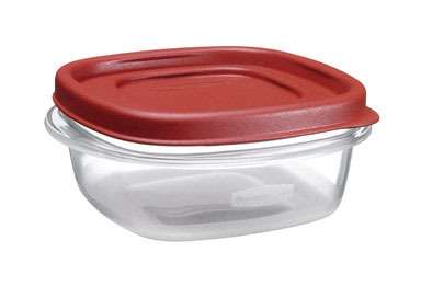 Rubbermaid 1.25 cup  Clear Food Storage Container 1 pk