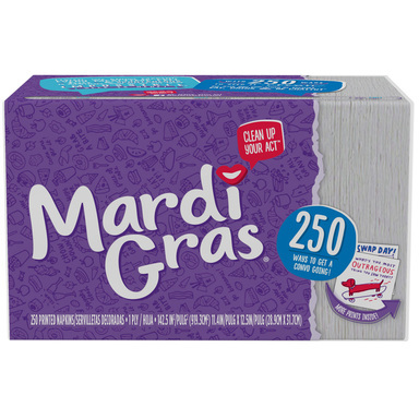 Mardi Gras Napkins