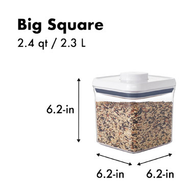 Oxo Pop Container 2.4qt