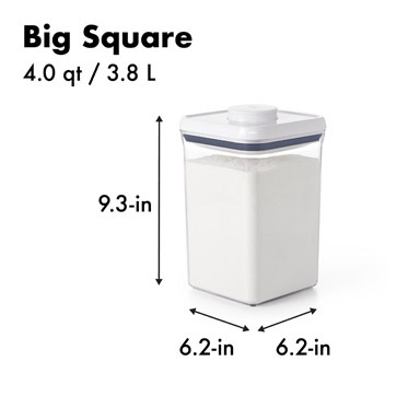 Oxo Pop Container 4qt