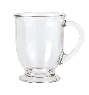 Mug Cafe Crystal 16oz