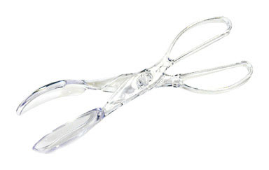 Salad Tongs 11.25" Clr