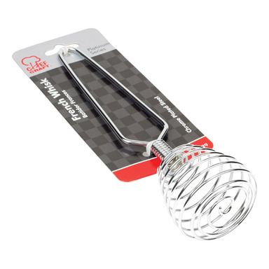 Chef Craft 2 in. W X 7 in. L Silver Steel French Whisk