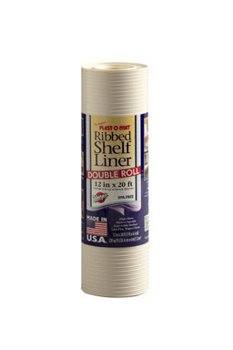 Linershelf12"x20' Bisque