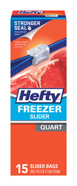 Hefty 1 qt Freezer Bag 15 pk