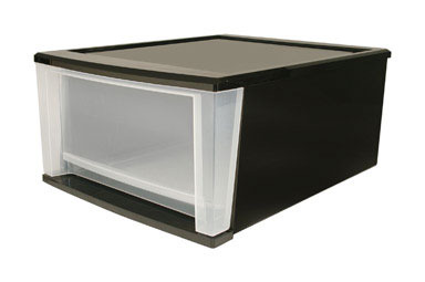 STACKING DRAWER17QT BLK