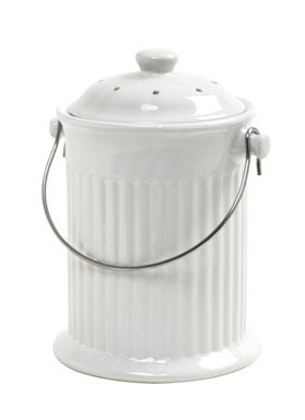 CERAMIC COMPOST CROCK