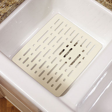 Sink Mat Large Bisque