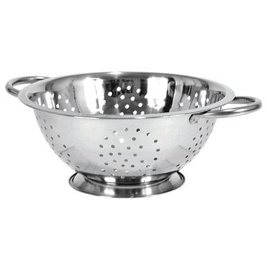 COLANDER 5QT SS