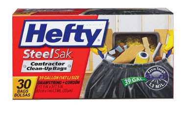 HEFTY CONTRCTR BAG 39GAL