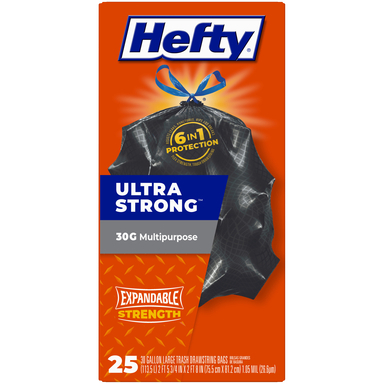 Hefty Bag30gal 28ctcinch