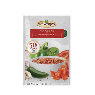 4OZ Hot Salsa Tomato Mix