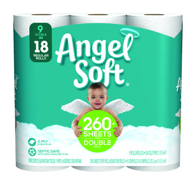 Angel Soft Tp 9 Dbl Roll