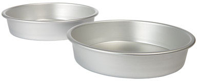 Wilton Cake Pan Alum 9" 2pk