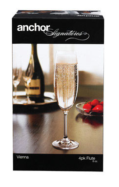 FLUTE GLASS 8 OZ SIGNATU