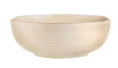 BOWL SERVING IVORY 10"