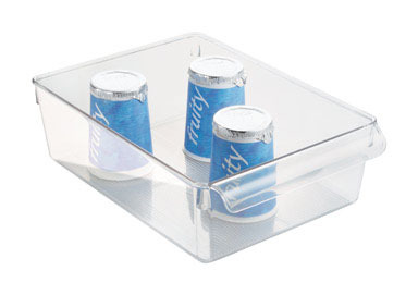 Storage Bin Clear 8"w