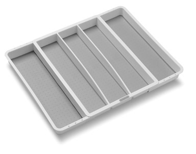 UTENSIL TRAY EXPAND WHT