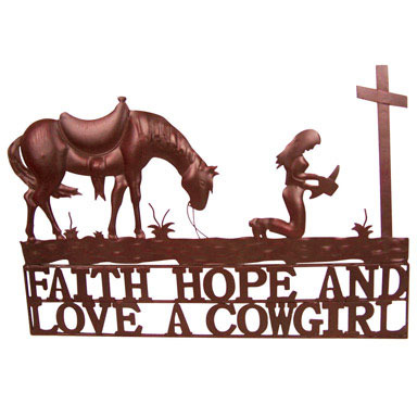 FAITH HOPE LOVE COWGIRL