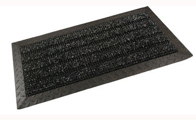 DOOR MAT BLK 18"X34"