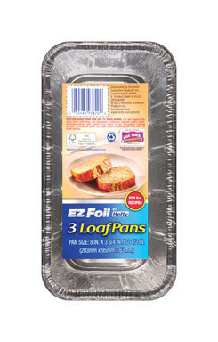 Pan Foil Loaf Ez Eleg3pk