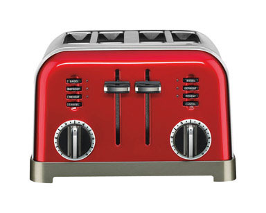 Toaster 4-slot Red Ss