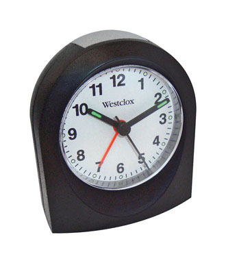 Clock Alarm Black 3"