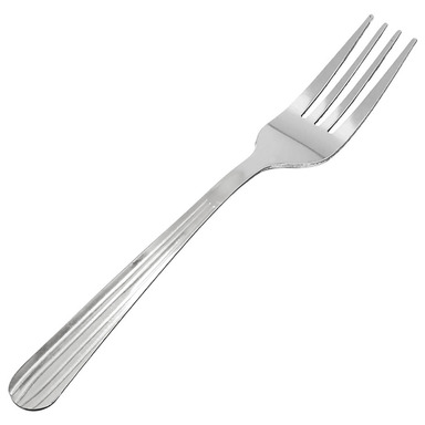 FORK W/DISPLAY BX SS 4PC