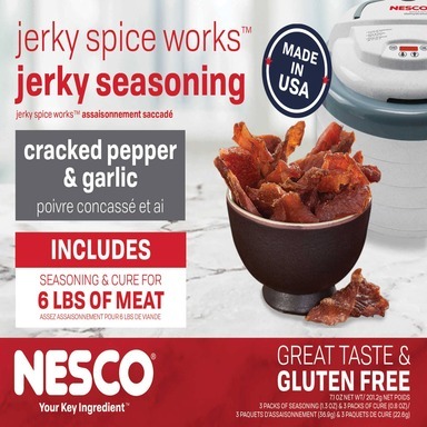 3PK Pepper & Garlic Jerky Season