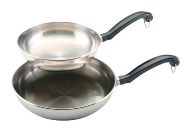 SKILLETS SS 8"&10" 2PK