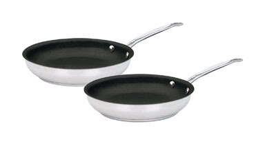 Skillet Set2pc Ss 9"&11"