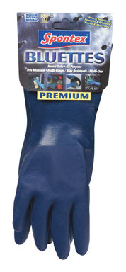 Spontex Bluettes Neoprene Gloves M Blue 1 pk