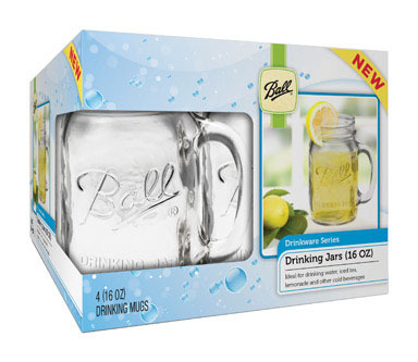 Ball Drink Mugs 16oz Bx4