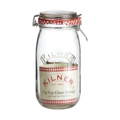 ROUND CLIP TOP JAR 51 OZ