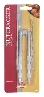 CRACKER NUT+PICK SET 3PC