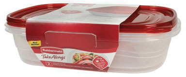 TAKEALONG 1GAL RECT 2PK