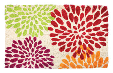 NS SPRING FLOWERS MAT