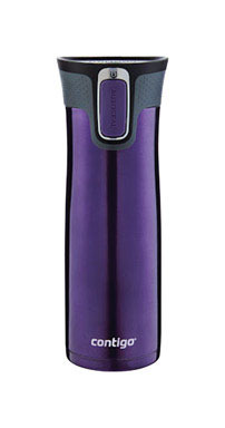 TRAVEL MUG SS 20OZ PURPL