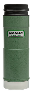 TRAVEL MUG SS GREEN 16OZ